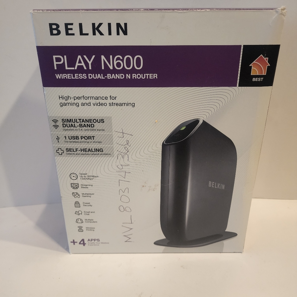 Belkin Play N600 Wireless Dual-Band N Router